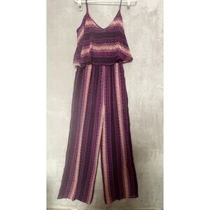 New W/Tag Forever 21 Jumpsuit Romper One Piece Size Medium Sleeveless